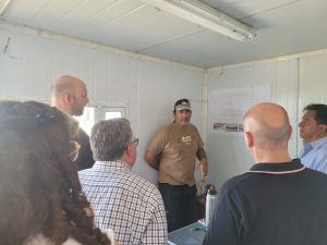 IDUV: comienza a hacerse realidad el sueño del polideportivo en Puerto Santa Cruz