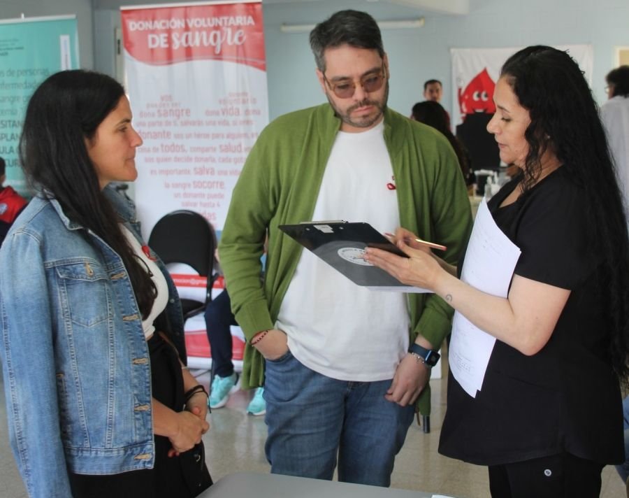 Se realizó la colecta de sangre: Destacaron la importancia de este acto voluntario
