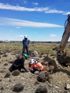 Santa Cruz supervisó tareas de remediación y muestreo ambiental en la Cuenca Austral