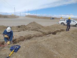 Avance de obras en el sistema eléctrico de Río Gallegos