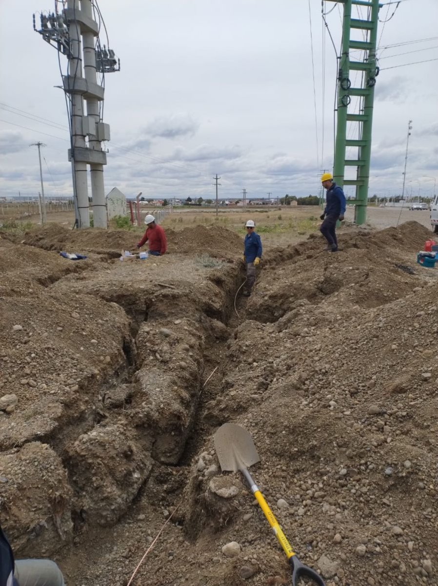 Avance de obras en el sistema eléctrico de Río Gallegos