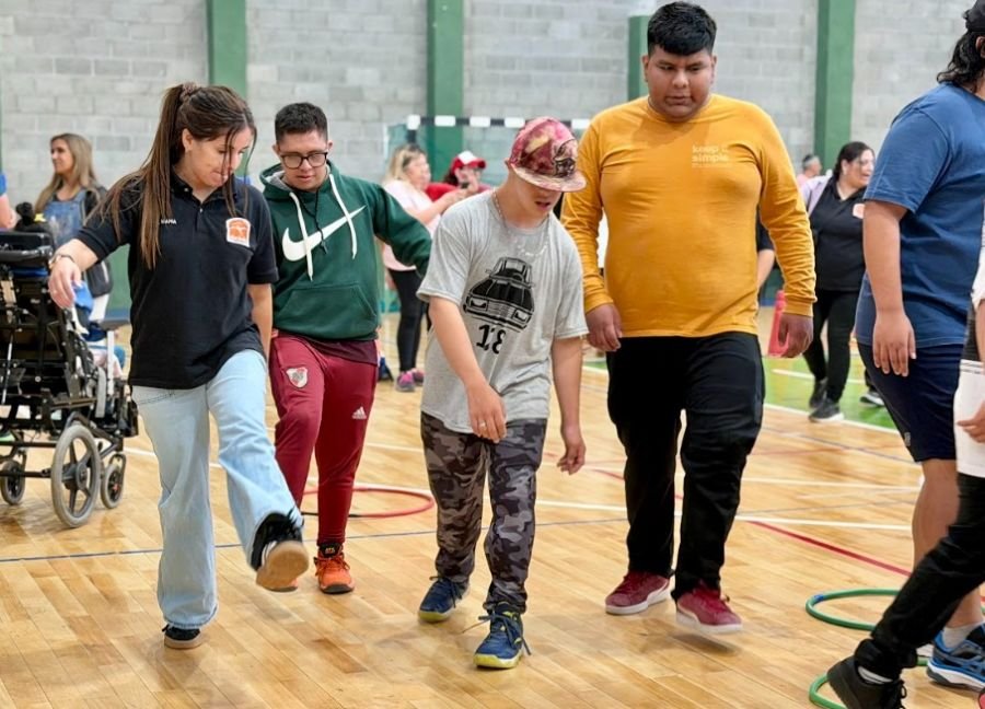 Se llevó adelante una Jornada de Iniciación al Atletismo en Caleta Olivia