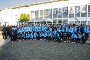 Santa Cruz inicia su sueño deportivo: la delegación provincial partió rumbo a los Juegos de la Araucanía 2025