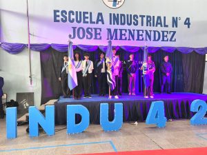 Se realizó un emotivo acto de egreso en la Escuela Industrial N° 4