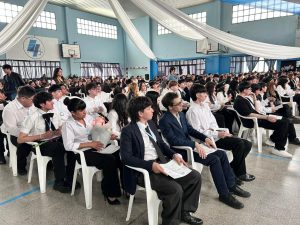Se realizó un emotivo acto de egreso en la Escuela Industrial N° 4