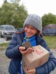 El CAP acompaña trabajos de recuperación de especies nativas en la ruta hacia el Lago del Desierto