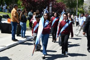 Boggio en representación del Gobierno Provincial acompañó el 98° Aniversario de El Calafate