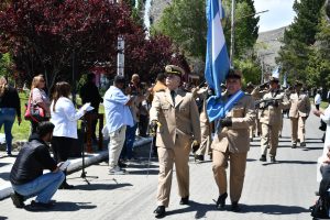 Boggio en representación del Gobierno Provincial acompañó el 98° Aniversario de El Calafate