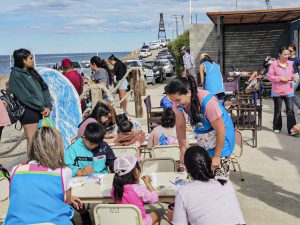 Caleta Olivia vivió la Jornada “Arte Libre, Reconociendo Nuestro Mar”