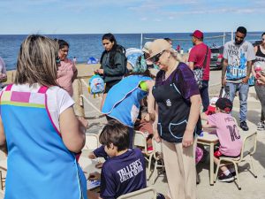 Caleta Olivia vivió la Jornada “Arte Libre, Reconociendo Nuestro Mar”