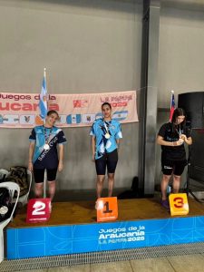 Santa Cruz se destacó en el inicio de los Juegos de la Araucanía 2025