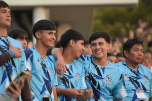 Santa Cruz se destacó en el inicio de los Juegos de la Araucanía 2025