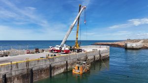 UnEPoSC acompañó el salvamento de los buques hundidos en Caleta Paula