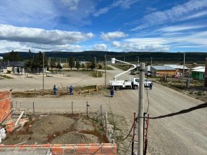 SPSE avanza con obras de energía y agua potable en 28 de Noviembre