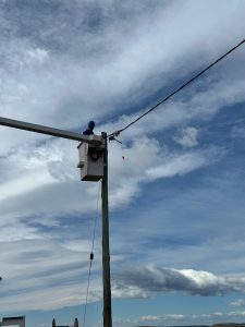 SPSE avanza con obras de energía y agua potable en 28 de Noviembre