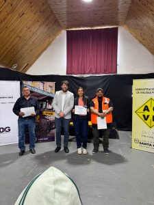 Maquinaria Pesada: Distrigas y Vialidad Provincial finalizaron capacitación en El Chaltén