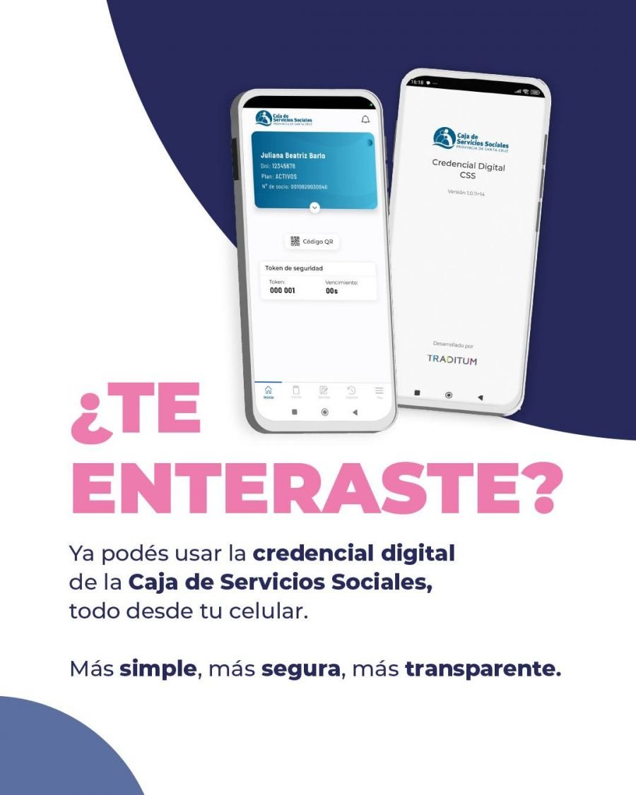Terminá el año con la Credencial Digital CSS en tu celular