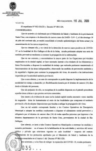 Álvarez: “Resulta oportuno reforzar las medidas de prevención y cuidado personal al máximo”