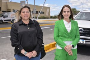 Ricci y Boggio visitaron la obra del aeropuerto de Río Gallegos