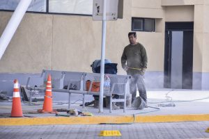 Ricci y Boggio visitaron la obra del aeropuerto de Río Gallegos