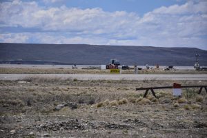 Ricci y Boggio visitaron la obra del aeropuerto de Río Gallegos