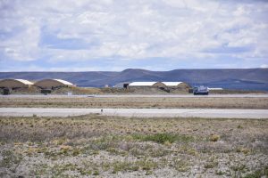 Ricci y Boggio visitaron la obra del aeropuerto de Río Gallegos