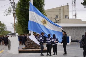 El Gobierno acompañó la puesta en valor del patrimonio de la Policía de Santa Cruz