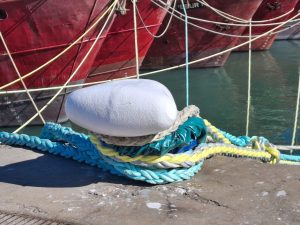 Concluyeron los trabajos de mantenimiento en el puerto de Puerto Deseado