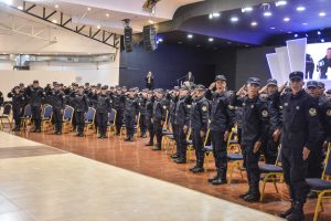 Provincia participó en el egreso de la Promoción XCIII de Agentes de Policía