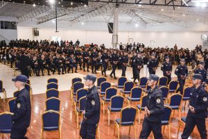 Provincia participó en el egreso de la Promoción XCIII de Agentes de Policía