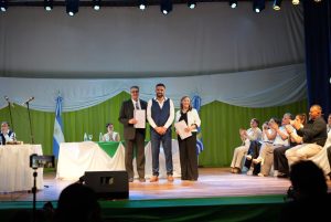 Gabriel Galarza asumió como presidente de la Comisión de Fomento de Cañadón Seco