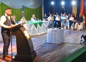 Gabriel Galarza asumió como presidente de la Comisión de Fomento de Cañadón Seco