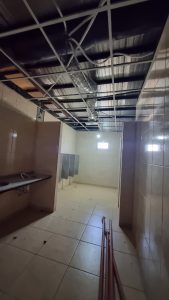 Avanzan las obras de recuperación en el Colegio Secundario N° 14 de Pico Truncado