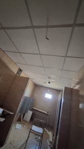 Avanzan las obras de recuperación en el Colegio Secundario N° 14 de Pico Truncado