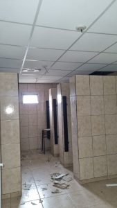 Avanzan las obras de recuperación en el Colegio Secundario N° 14 de Pico Truncado