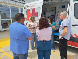 Salud relevó Hospitales y el Centro de Salud de Caleta Olivia