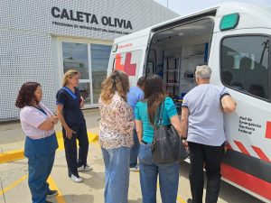 Salud relevó Hospitales y el Centro de Salud de Caleta Olivia