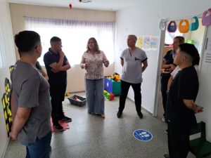 Salud relevó Hospitales y el Centro de Salud de Caleta Olivia