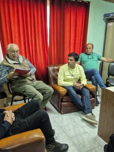 Agenda territorial: El Consejo Agrario Provincial visitó proyecto de producción de frutilla en Perito Moreno