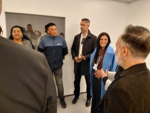 Autoridades Provinciales visitaron la nueva área de tomografía del Hospital de Río Turbio