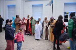 La Secretaría de Culto realizó el encendido del Pesebre Navideño