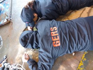 SPSE y Bomberos trabajaron coordinadamente en la planta de agua de El Calafate