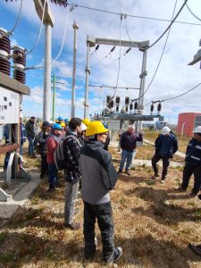 Estudiantes de ingeniería realizaron un recorrido técnico por la central Río Chico