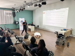 Se concretó una capacitación sobre traslado de pacientes