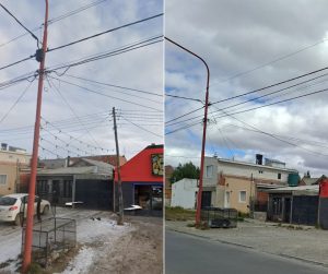 Servicios Públicos ejecuta plan de optimización del tendido eléctrico en distintos barrios de Río Gallegos