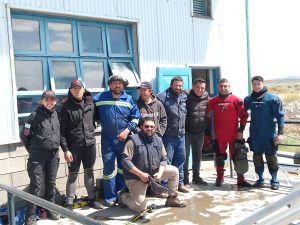 El operativo del GERS finalizó con éxito el reflote de bomba de agua en El Calafate