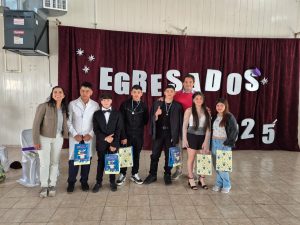 El CAP acompañó el acto de egreso de la Escuela Rural N° 26 en el Paraje Las Vegas