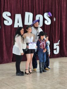 El CAP acompañó el acto de egreso de la Escuela Rural N° 26 en el Paraje Las Vegas