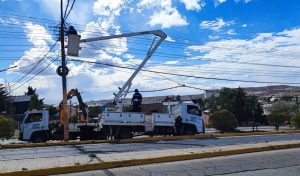 Zona Norte: SPSE realizó trabajos de mantenimiento en la planta impulsora y de suministro eléctrico