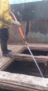 Zona Norte: SPSE realizó trabajos de mantenimiento en la planta impulsora y de suministro eléctrico